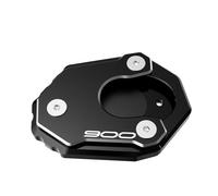 MOCALUX Motorcycle Side Stand Kickstand For KA&WASAKI Z900 Z900RS Z900SE Motorcycle Sidestand Extension Enlarger Pad(Black)