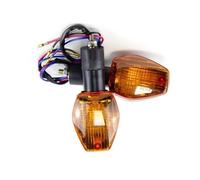 MOCALUX Motorcycle Signal light Motorcycle Front Rear Flasher Indicator Turn Signal Light For RVT 1000 R RVT1000R RC51 2000-2006 Blinker(Orange)