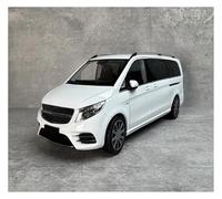 MOCALUX Scale Die-Cast Model Car 1:18 For Benz V260L MPV Business Vehicle Alloy Car Model Collection(White)