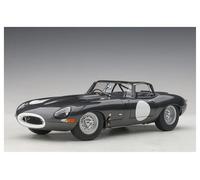 MOCALUX Scale Die-Cast Model Car 1:18 For Jaguar For Lightweight For E-Type Metal Car Model Hobbies Collections(Gray)