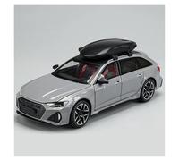 MOCALUX Scale Die-Cast Model Car 1:24 For Audi RS6 Alloy Sports Car Model Diecasts Collections(D)