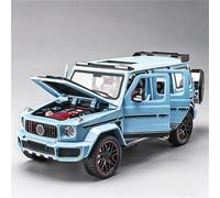 MOCALUX Scale Die-Cast Model Car 1:24 For Benz G800 SUV Alloy Diecast Car Model Hobbies Collections Displays Ornaments(Blue)