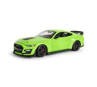 MOCALUX Scale Die-Cast Model Car 1:24 For Ford For Mustang For Shelby GT500 2020 Static Die Cast Vehicles Collectible Car Model(Green)