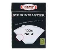 Moccamaster 85022 Coffee filter Moccamaster KB KBG KBGT CDGT White Paper 100 pcs