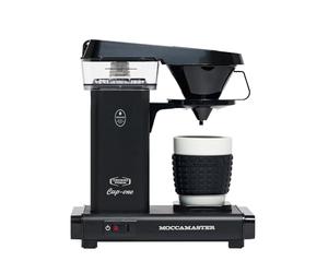 Moccamaster Cup-One, Coffee Machines, Small Coffee Machine, Matt Black, UK Plug, 0.3 Liters