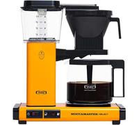 Moccamaster KBG Select, Best Filter Coffee Machine, Handmade in the Netherlands, Retro Design, 1.25 Litres, Yellow Pepper - 53815