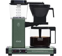 Moccamaster KBG Select Filter Coffee Machine, Handmade in the Netherlands, Retro Design, 1.25 Litres, Forest Green - 53822