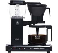 Moccamaster KBG Select, Best Filter Coffee Machine, Handmade in the Netherlands, Retro Design, 1.25 Litres, Black - 53818