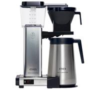 Moccamaster KBGT, Coffee Machine, Filter Coffee Machine, Thermal jug, Polished Silver, 1.25 Liters