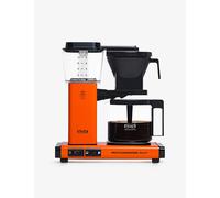 Moccamaster KBG Select Filter Coffee Machine, Handmade in the Netherlands, Retro Design, 1.25 Litres, Orange - 53817