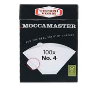 Moccamaster Paper Filters No.4 for KBG/KBGT Cofee Machine (100pk)
