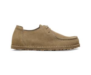 Moccasins Birkenstock Utti Lace Suede Leather Marron 39 Étroit