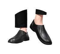 Moccasins Men's Flat Leather Shoes Soft Driving Shoes Work Shoes Lightweight Non-Slip Casual Shoes Business Dress Shoes Comfortable Outdoor Business Shoes, darkgray, 8 UK