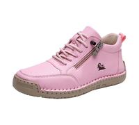Moccasins Women's Stitching Boots Winter Warm Slip On Soft Sole Casual Shoes Plain Trendy High-Top Flat Cushioning Sports Shoes Outdoor Running Casual Short Boots with Laces 35-41.5 EU, pink, 5 UK