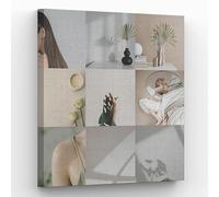 Mocessory Personalized Custom Canvas Photo Prints - Canvas Prints With Your Photos Pictures On Canvas Wall Art With Frame for Home Decor, Bedroom, Living Room