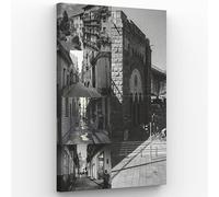 Mocessory Personalized Custom Canvas Photo Prints - Canvas Prints With Your Photos Pictures On Canvas Wall Art With Frame for Home Decor, Bedroom, Living Room