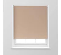 (Mocha, 180cm x 170cm (70.8" x 66.9") (6FT)) A.Unique Home Premium Trimmable Thermal Blackout Roller Window Blind in a Variety of Colours and Sizes Ideal for any Room.
