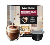 MOCHA (96 Pods) compatible with Nescafé Dolce Gusto | Pack 96 pods (6 x 16) | Mocha creamy and aromatic, with coffee and cocoa notes for regular sweet breaks