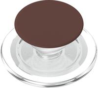 Mocha Brown Simple One Color Minimal Sexy Neutral Nude PopSockets PopGrip for MagSafe