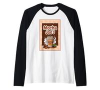 Mocha Joe's Coffee to Go Raglan Baseball Tee