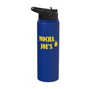 Mocha Joe's Stainless Steel Insulated Water Bottle