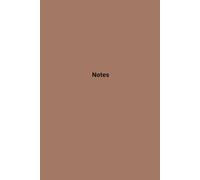 Mocha Mousse Notebook: Pantone Color of the Year 2025
