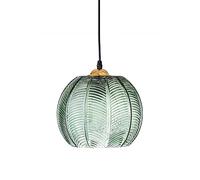 MOCHAMIK American Personality Chandelier,Creative Retro Style Glass Pendant Lamp,E27 Base Single-head Hanging Light,Hotel Dining Room Living Room Decorative Lighting Fixtures