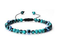 MOCHAMIK beaded adjustable 4mm tiger eye stone malachite wishing bracelets handmade bangles
