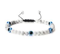 MOCHAMIK beaded adjustable 4mm tiger eye stone malachite wishing bracelets handmade bangles