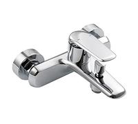MOCHAMIK Brass WallMounteBathtub Spout with Diverter Single Handle Hot & Cold Faucet Stylish Bath Filler Tap for Elegant Bathroom Upgrade
