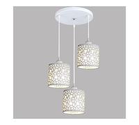 MOCHAMIK Chandelier Light Flower Column Pendant Light, Industrial Style Adjustable Hanging Ceiling Fixture for Kitchen Island Farmhouse Dining Room Corridor Restaurant