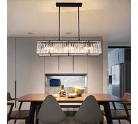 MOCHAMIK chandelier Wood LED Ring Chandelier,Japanese Pendant Light 1light,Contemporary Circular Dimmable Ceiling for Kitchen Island Living Dining Room-B 50x50x6cm(20x20x2inch) lamp