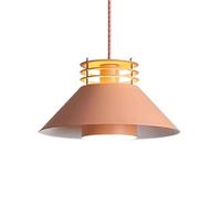 MOCHAMIK E27 Base Single-head Hanging Light,American Industrial Style Chandelier,Creative Personality Color Metal Pendant Lamp,Milk Tea Shop Front Desk Coffee House Decorative Lighting Fixtures