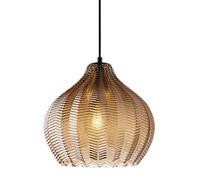 MOCHAMIK E27 Light Source Single-head Hanging Light,American Personality Chandelier,Creative Retro Style Glass Pendant Lamp,Restaurant Hotel Balcony Decorative Lighting Fixtures