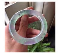 MOCHAMIK Ecology Pattern Color Natural Emerald Bangle High Ice Floating Flower Jadeite Handring Jade Bracelet Jewelry