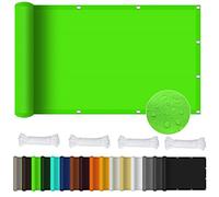 MOCHAMIK Green Sun Shade Sail Canopy 2x6m for Garden Patio UV Block Waterproof Sunshade Sail Cover with Ropes Triangle Rectangle Square Variations Available