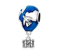 MOCHAMIK Hollow Beads 925 Sterling Silver Space Series Pendant Charm Fit Bracelet Bangle Travel Around The World Beads Women Jewelry Gift