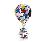 MOCHAMIK Hollow Beads Hands Sign Language Charm Handheld Game Console Heart Love 925 Sterling Silver Charm For Bracelet Women Jewelry