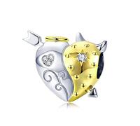 MOCHAMIK Hollow Beads Hands Sign Language Charm Handheld Game Console Heart Love 925 Sterling Silver Charm For Bracelet Women Jewelry