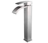 MOCHAMIK K Single Hole FaucetPremium Cold & Hot Waterfall Tap for Bathtub & Sink Full Copper Construction Stylish Bathroom & Kitchen Fixture Quality Assurance