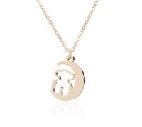 MOCHAMIK Moon Hollow Bear Necklace Various Female Ornaments