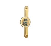 MOCHAMIK New Chinese All-Copper Wall Lamp, Light Luxury Living Room Background Wall Lamp, Zen Bedroom Bedside Lamp (Color : Brass)