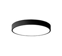 MOCHAMIK Nordic Minimalist Style LED Flush Mount Ceiling Light, Ultra-Thin 1.9in Iron Round Ceiling Lamp, Acrylic Lamp Shade, White Light 6000K, Close to Ceiling Light Fixtures