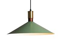 MOCHAMIK Retro Cone Ceiling Pendant Lighting Kitchen Island Chandelier In Home Decoration Unique Orange Lamp Made Of Metal 1 For Dining Room Not Included