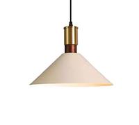 MOCHAMIK Retro Cone Ceiling Pendant Lighting Kitchen Island Chandelier In Home Decoration Unique Orange Lamp Made Of Metal 1 For Dining Room Not Included