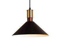 MOCHAMIK Retro Cone Ceiling Pendant Lighting Kitchen Island Chandelier In Home Decoration Unique Orange Lamp Made Of Metal 1 For Dining Room Not Included