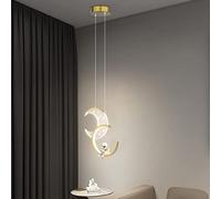 MOCHAMIK 's Room LED Acrylic Pendant Lights Boy Astronaut Bedroom Bedside Hanging Lamps Eye Protection Minimalist Creative Personality Chandelier Commemoration Day