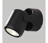 MOCHAMIK Single Head Spotlight Aluminum Wall Lamp, Aluminum Wall Lamp for Bedside Lighting, 270° Rotatable Spotlight Head, Wall Washers (Black)