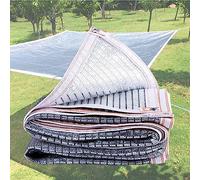MOCHAMIK Sun Shade Netting for Outdoor Sun Shelter 1x2m 3x4m 4x7m Reflective Shade Sail Awning for Garden Pergola Roof Breathable Patio Canopy for Conservatory UV Protection Foil Shade Net
