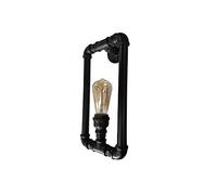 MOCHAMIK Vintage Industrial Water Pipe Wall Light Industrial Retro Loft Iron Water Pipe Wall Light Coffee Shop Bar Study Restaurant Pub Cafe Wall Lamp Vintage Wall Sconce Interesting